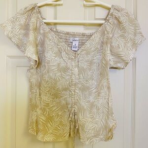 Japna Lightweight Tie Front Blouse